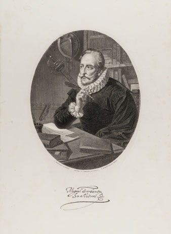 Retrato de Miguel de Cervantes Saavedra 